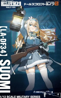 Tomytec LA-DF34 Girls' Frontline 2 Suomi 1/12 Model Kit JAPAN OFFICIAL