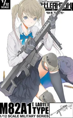 Tomytec LittleArmory LA011 M82A1 Type 1/12 Model Kit JAPAN OFFICIAL