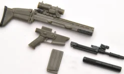 Tomytec LittleArmory LA003 SCAR-H Type 1/12 Model Kit JAPAN OFFICIAL