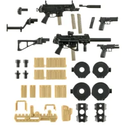 Tomytec LittleArmory LA-MD02 Megami Device Equipment Set SMG Model Kit JAPAN