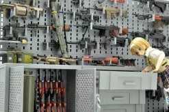 Tomytec LittleArmory LD006 Gun Rack B 1/12 Model Kit JAPAN OFFICIAL