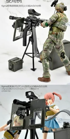 Tomytec LittleArmory LD052 M134 Type Defensive Config 1/12 Model Kit JAPAN