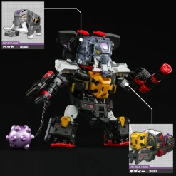 52Toys Beast Box Mega Mechabeast BMM-01 Psychotrain Action Figure JAPAN OFFICIAL