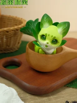TOYSCOMIC x BLACKBOX Vegetable Fairy Mini Bok Choy Serval Action Figure JAPAN