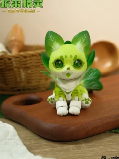 TOYSCOMIC x BLACKBOX Vegetable Fairy Mini Bok Choy Serval Action Figure JAPAN