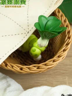 TOYSCOMIC x BLACKBOX Vegetable Fairy Mini Bok Choy Serval Action Figure JAPAN