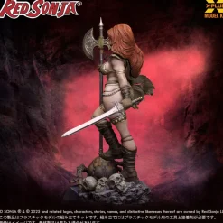 X-PLUS Hyborian Age Red Sonja 1/8 Model Kit JAPAN OFFICIAL