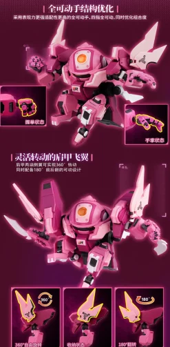 Yilichuangwan Fruity ROBO Peach Surfer Model Kit JAPAN OFFICIAL