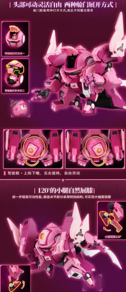 Yilichuangwan Fruity ROBO Peach Surfer Model Kit JAPAN OFFICIAL