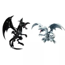 Yu-Gi-Oh Duel Monsters Blue Eyes White Dragon Red Eyes Black Dragon Figure 2 Set