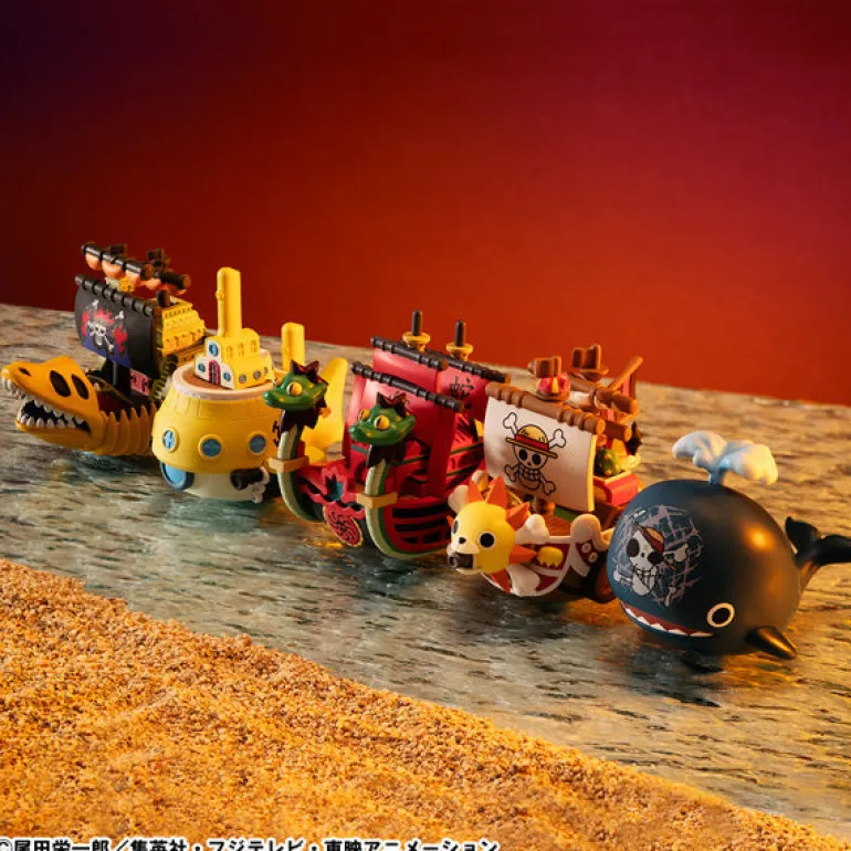 YuraColle Series ONE PIECE Grand Line Collection Vol.2 6Pack BOX Figure JAPAN